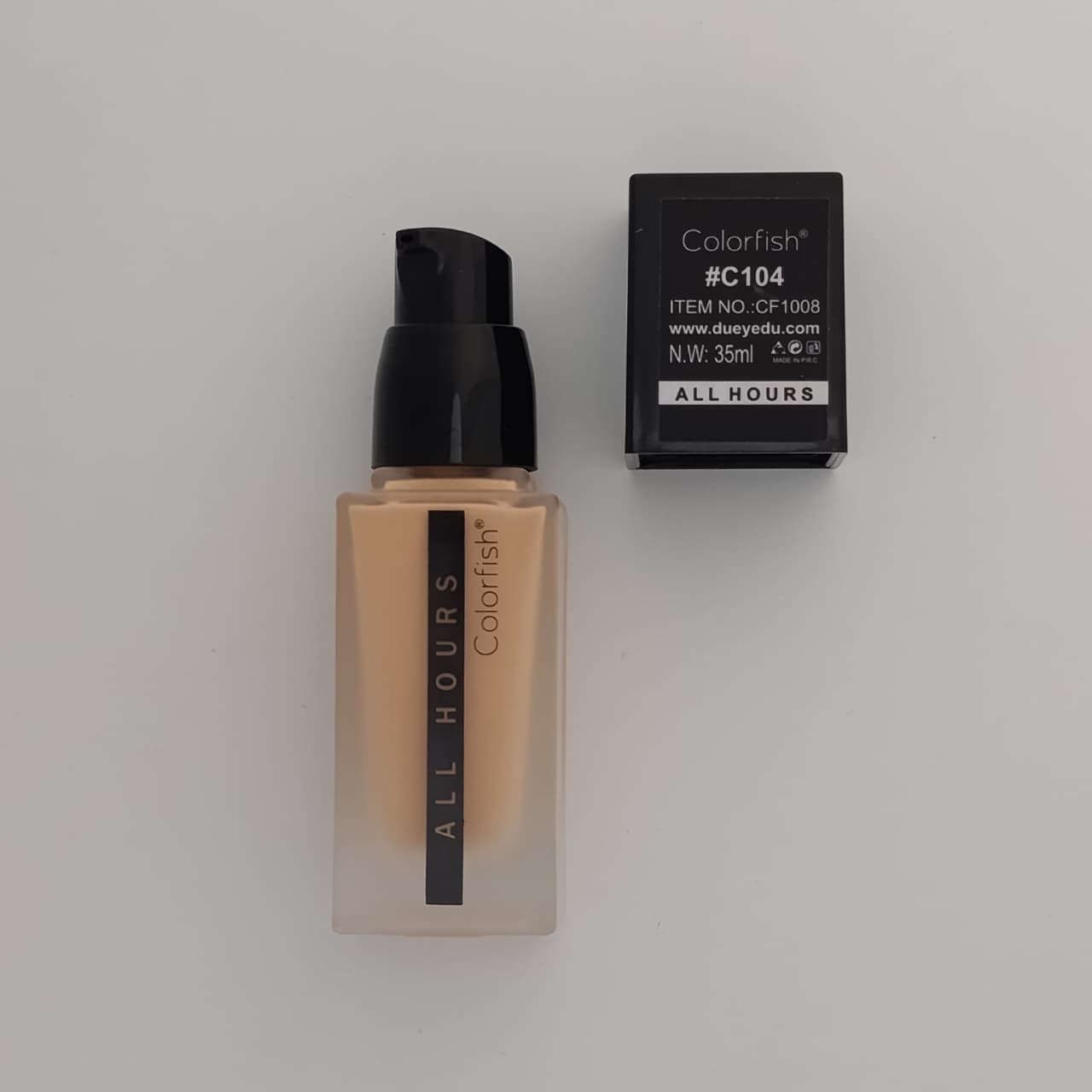 Colorfish Liquid Foundation 35ml – Smooth Flawless Makeup Base in Shades 01, 02, 03 & 04 Pakistan