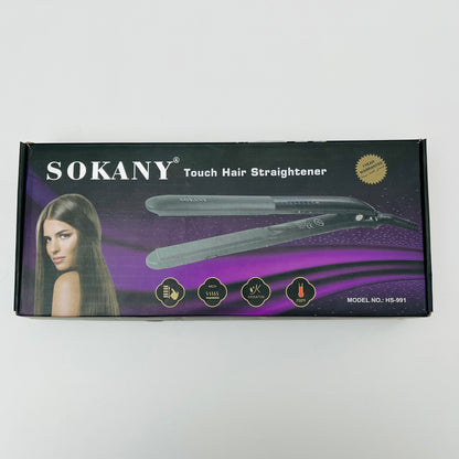 Sokany Touch Hair Straightener – Model HS-991 | Professional Styling | Lotshop.pk