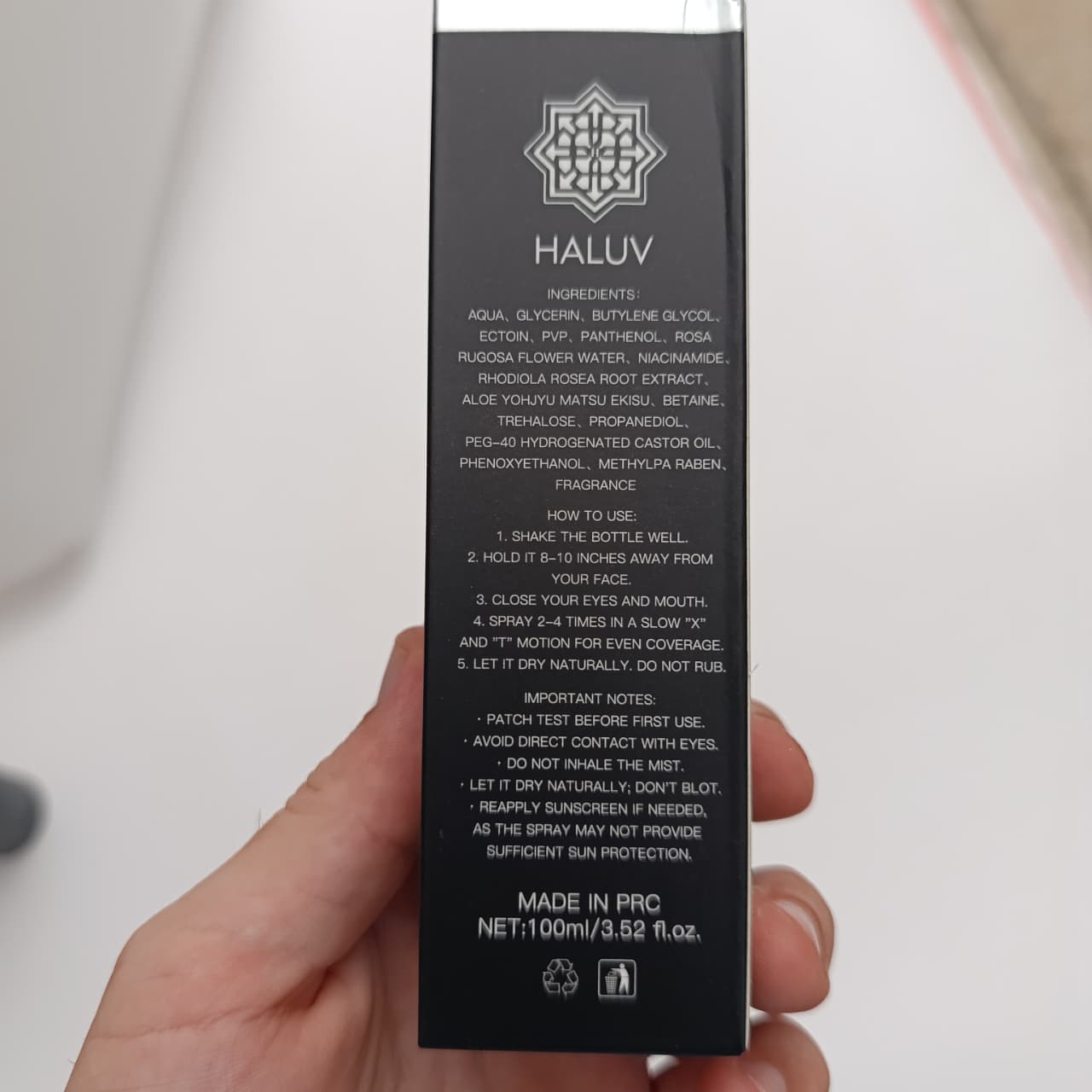 HALUV Soft Focus Makeup Fixing Spray 100ml – Makeup Setting Spray for Smooth Finish in Pakistan