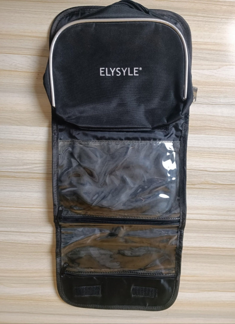 ELYSYLE 2 Pcs Cosmetics Makeup Bag/ Organizer Travel Makeup Pouch