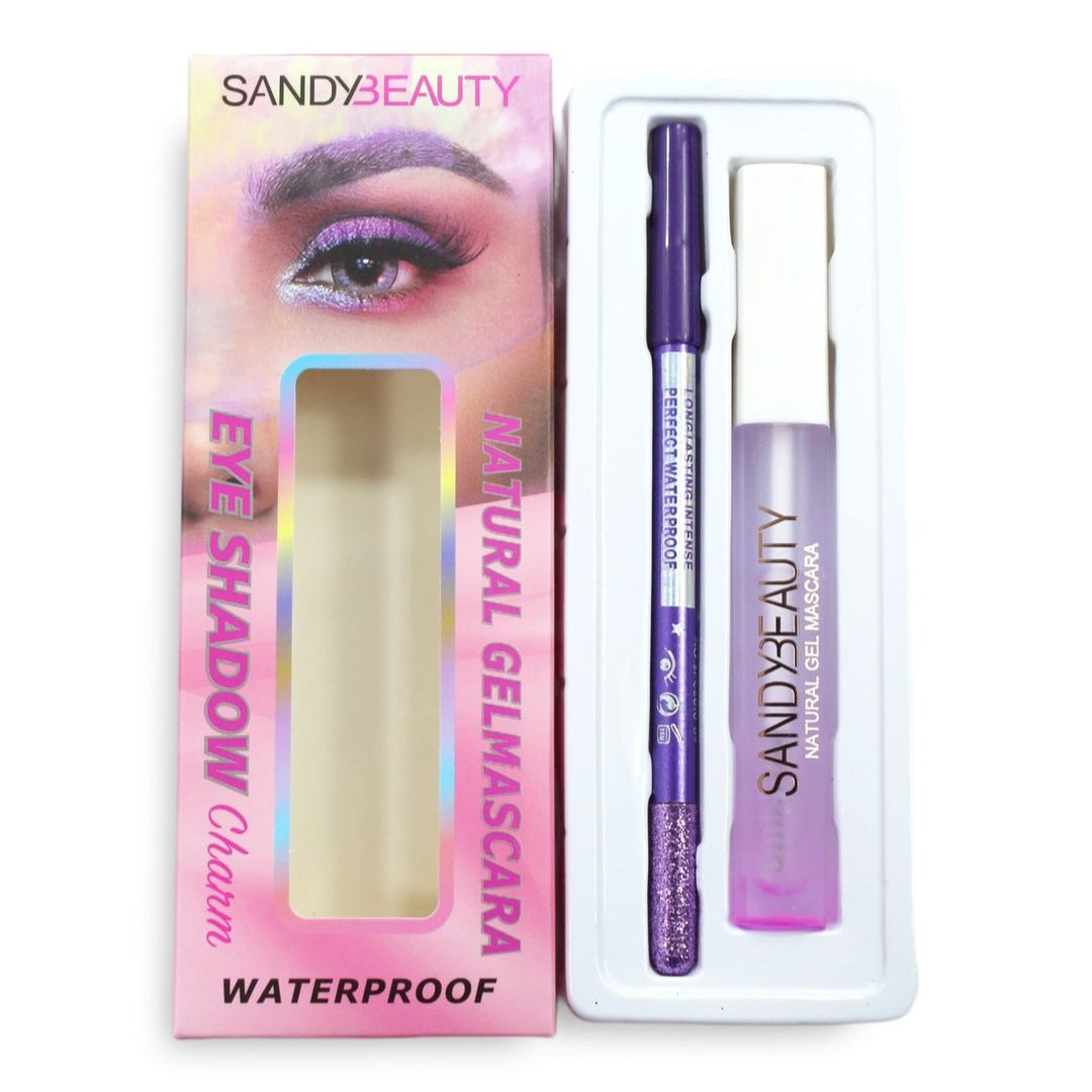 Sandybeauty Gel-mascara and eyeshadow charm waterproof