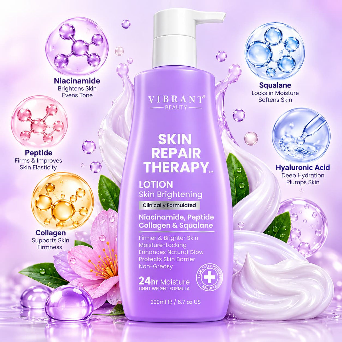 Vibrant Beauty Skin Repair Therapy Lotion 200ml price in Pakistan