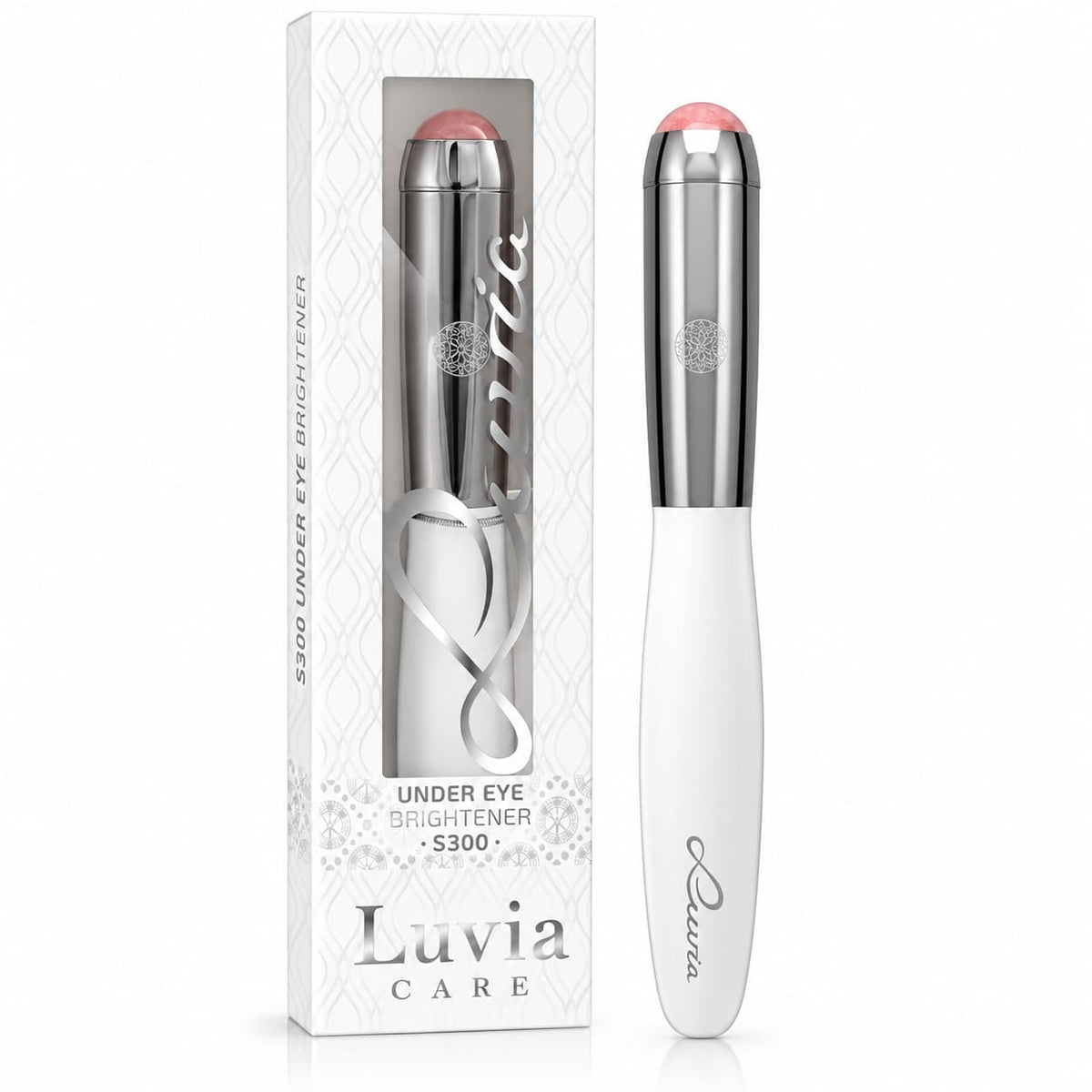 Luvia Care S300 Under Eye Brightener with Pink Rounded Tip, Metallic Silver Body and White Handle – Buy Online in Pakistan at Lotshop.pk