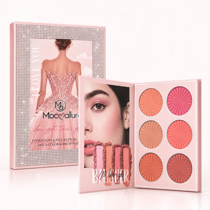 Mocallure Professional All-in-One Makeup Palette with Eyeshadow, Face & Lip Makeup – Multi-Color Makeup Palette Pakistan