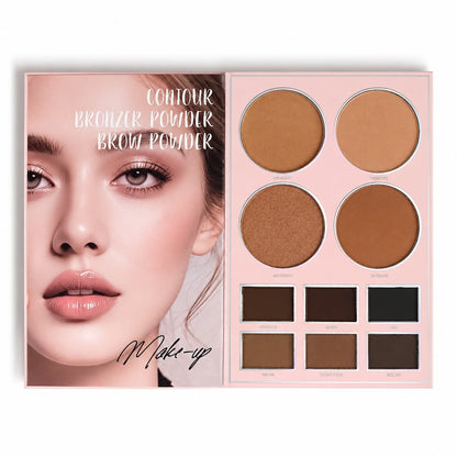 Mocallure Professional All-in-One Makeup Palette with Eyeshadow, Face & Lip Makeup – Multi-Color Makeup Palette Pakistan