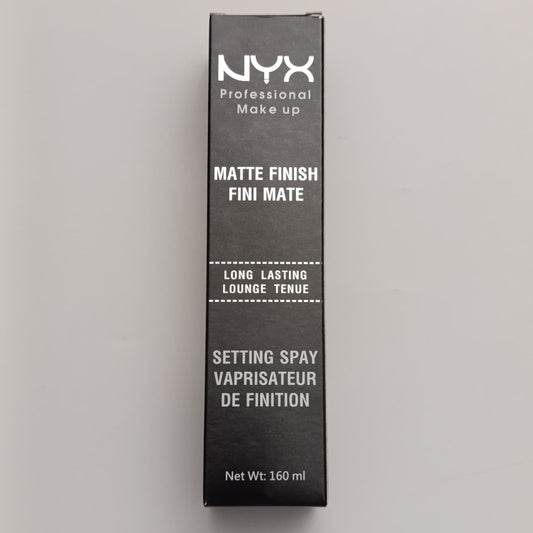 NYX Professional Makeup Matte Finish Setting Spray 160ml – Long-Lasting Makeup Fixer in Pakistan