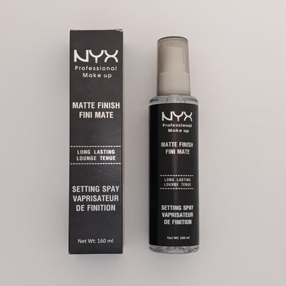 NYX Professional Makeup Matte Finish Setting Spray 160ml – Long-Lasting Makeup Fixer in Pakistan