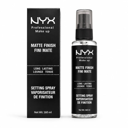 NYX Professional Makeup Matte Finish Setting Spray 160ml – Long-Lasting Makeup Fixer in Pakistan