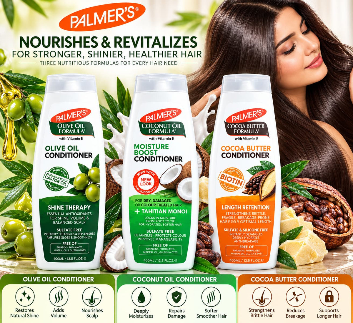 Palmer's Conditioner 400ml price in Pakistan