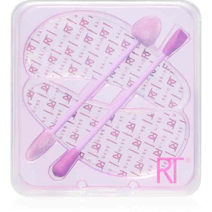 Real Techniques Reusable Eye Shields and Dual-Ended Makeup Swabs Set in Pink Packaging for Eyeshadow Fallout Protection and Eye Makeup Touch-Ups – Makeup Tools Pakistan