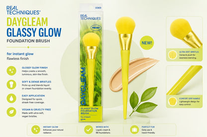 Real Techniques Glassy Glow Foundation Brush RT-087 & RT-069 | Makeup Brush Pakistan