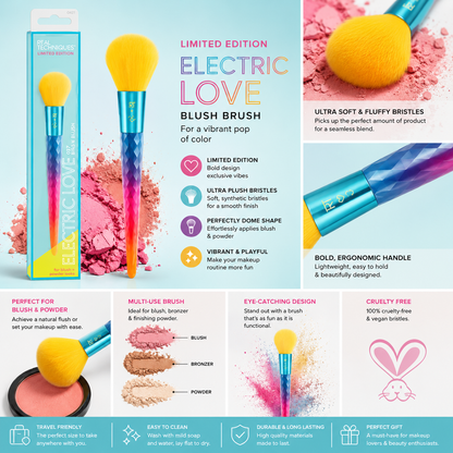 Real Techniques Electric Love Bad B Blush Brush – RT 037 | Limited Edition