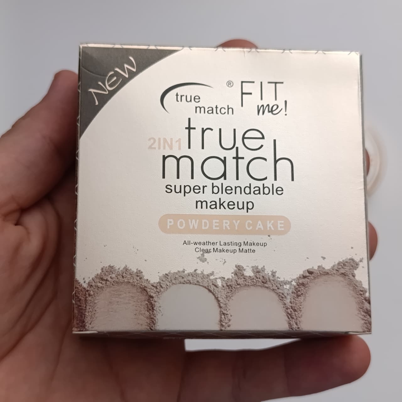 True Match Fit Me 2-in-1 Powdery Cake – Super Blendable Matte Compact Face Powder Pakistan