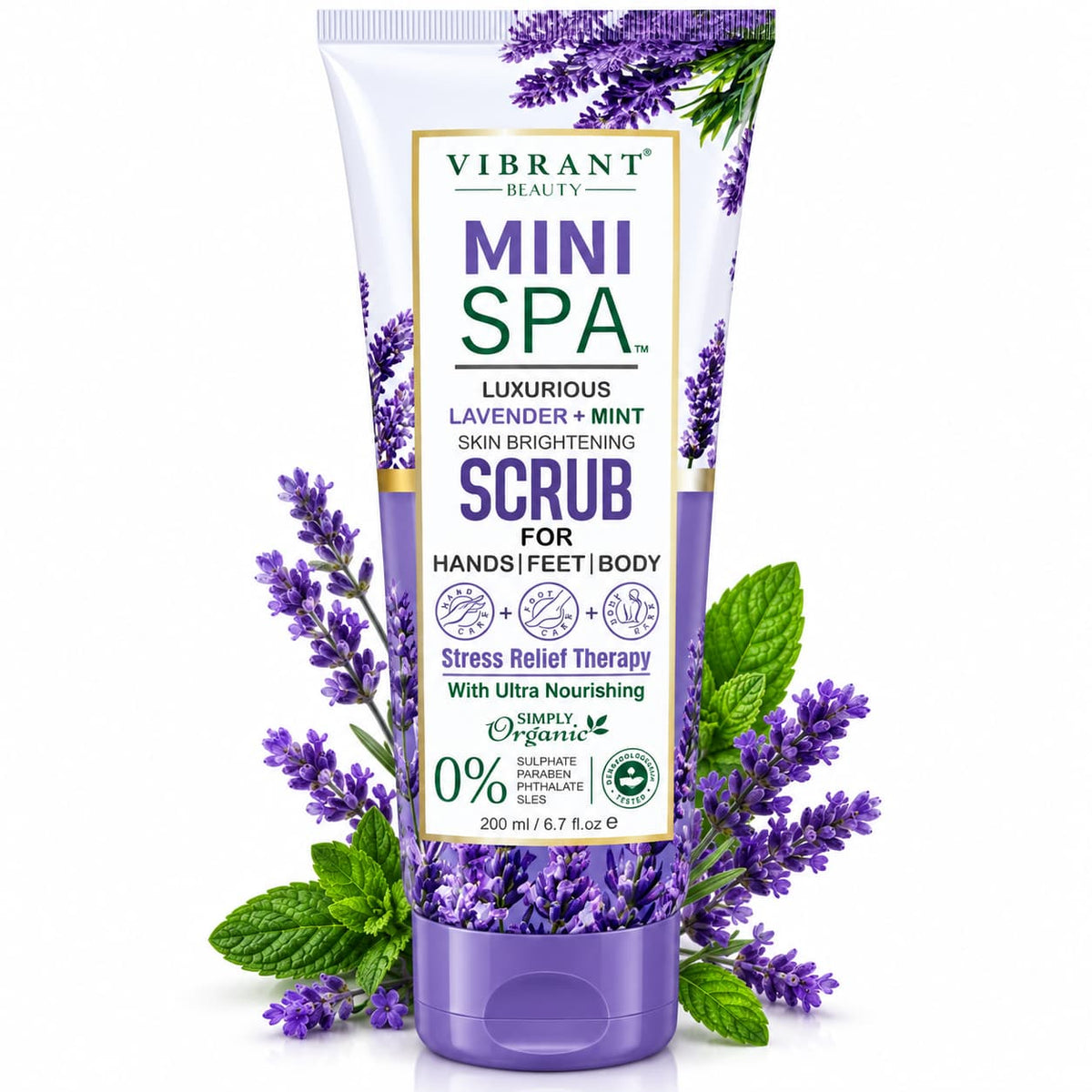 Vibrant Beauty Mini Spa Lavender Mint 200ml price in Pakistan