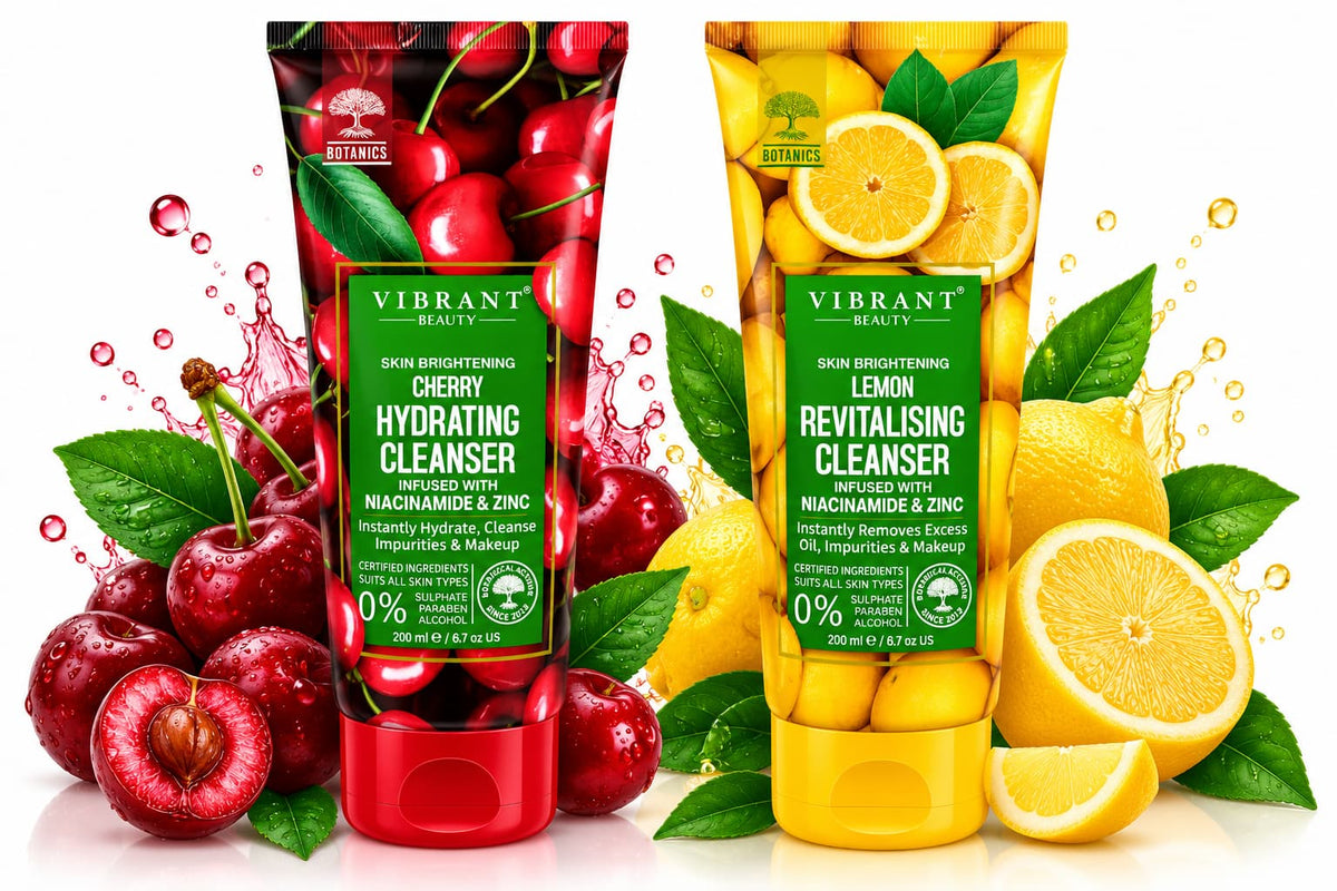 Vibrant Beauty Cherry Hydrating Facial Cleanser 200ml with Niacinamide and Zinc – Face Wash Online Pakistan