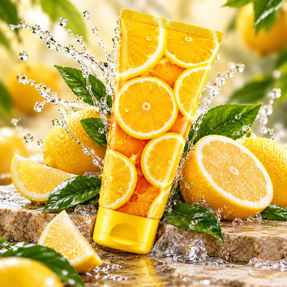 Vibrant Beauty Lemon Purifying Face Wash 200ml with Hyaluronic Acid and Lemon Extracts – Skin Brightening Facial Cleanser Pakistan | Lotshop.pk