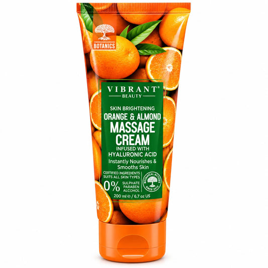 Orange and Almond Massage Cream 200ml online Pakistan