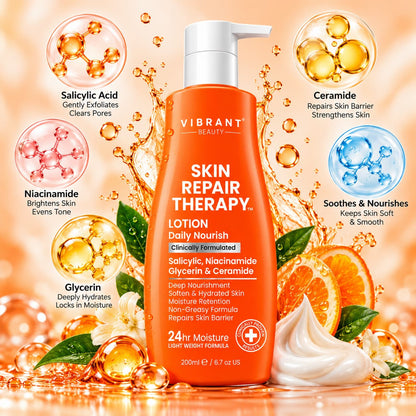 Vibrant Beauty Skin Repair Therapy Lotion 200ml – Moisturizing, Brightening & Repair Body Lotion | 5 Variants Pakistan