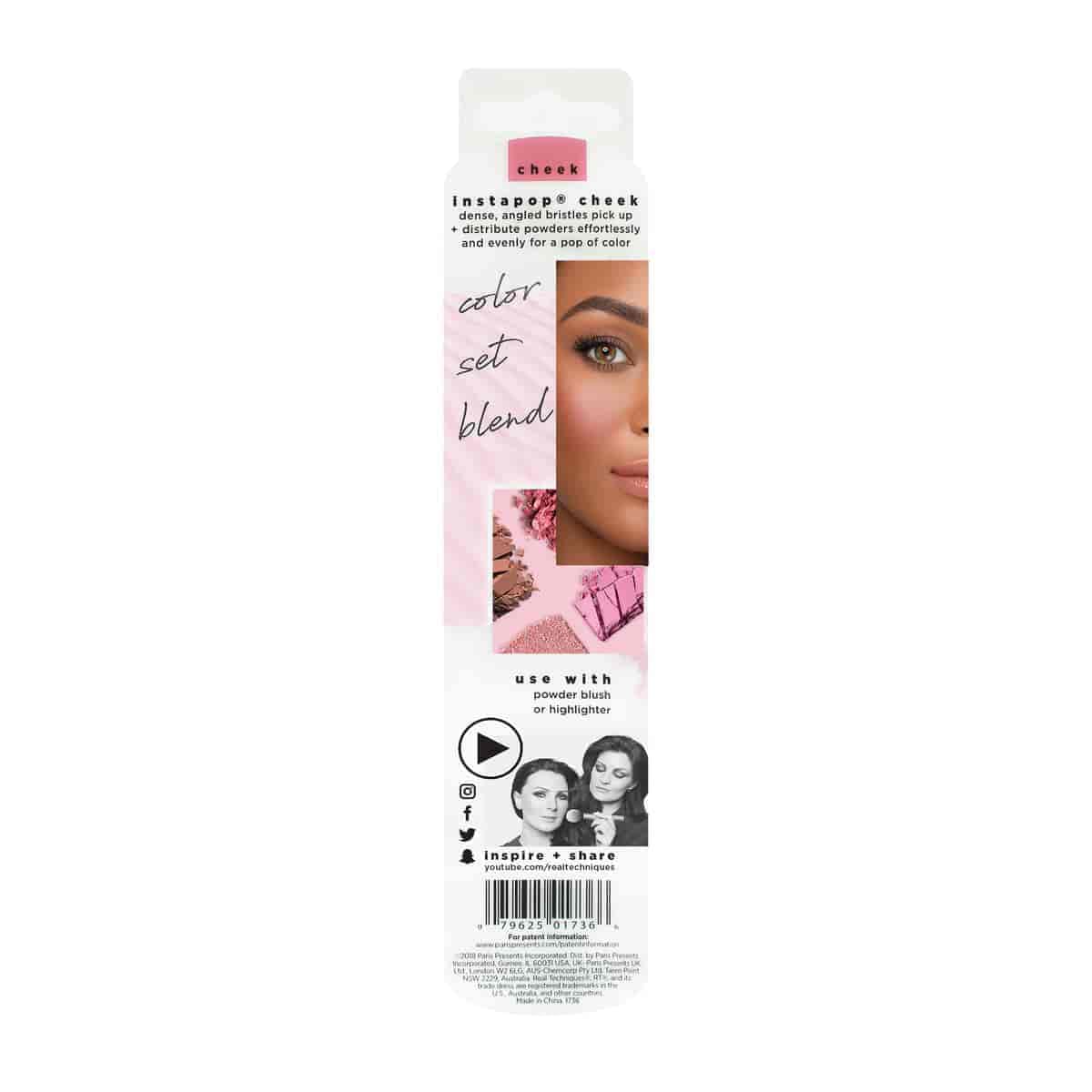 Real Techniques Instapop Cheek Brush 405 for blush and highlighter makeup available in Pakistan