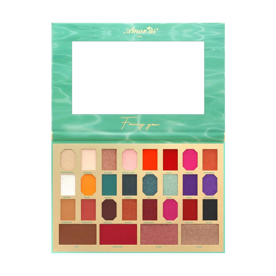 Amorus Fancy You Pressed Pigment Palette 28 eyeshadows - Lotshop.pk