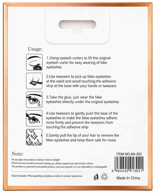 ANJIEER mixed cluster lash extension kit with 3D bond and lash comb in Pakistan