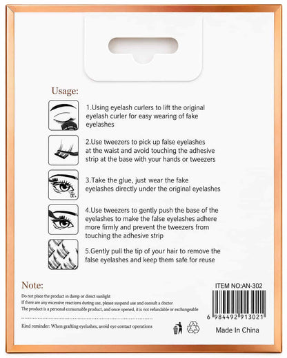 ANJIEER mixed cluster lash extension kit with 3D bond and lash comb in Pakistan