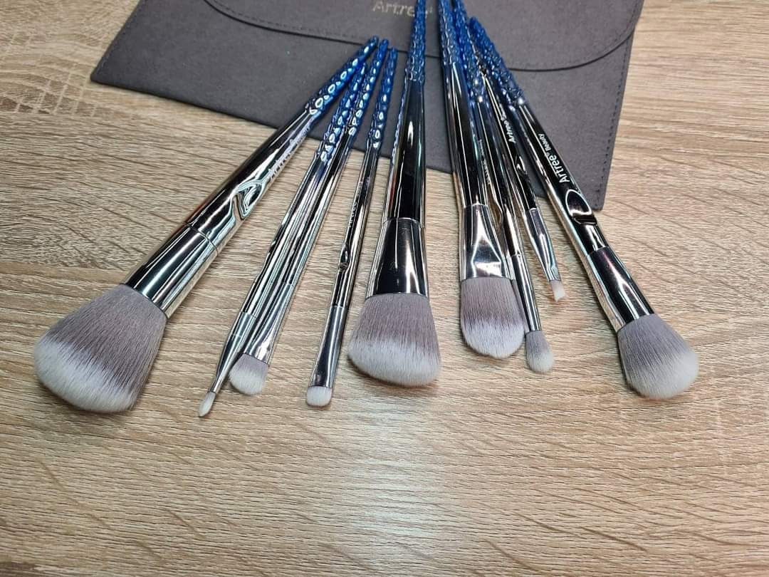 Artree beauty makeup brushes set 9pcs - Lotshop.pk