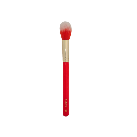 BH Cosmetics Red Blush Makeup Brush- Premium Blending Tool for a Flawless Look