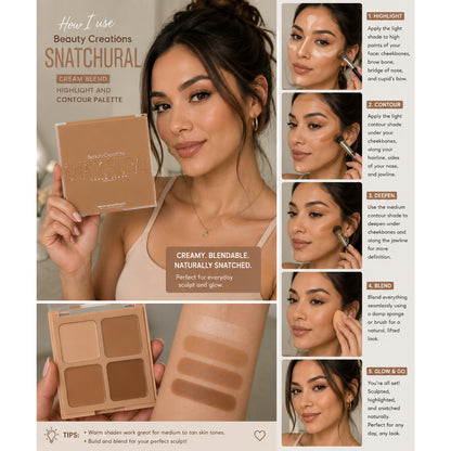 Beauty Creations 6 Shade Cream Contour Kit – Affordable Price in Pakistan