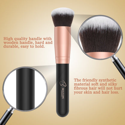 BESTOPE 8 Pieces Professional Makeup Brush Set – Flawless Application - Lotshop.pk