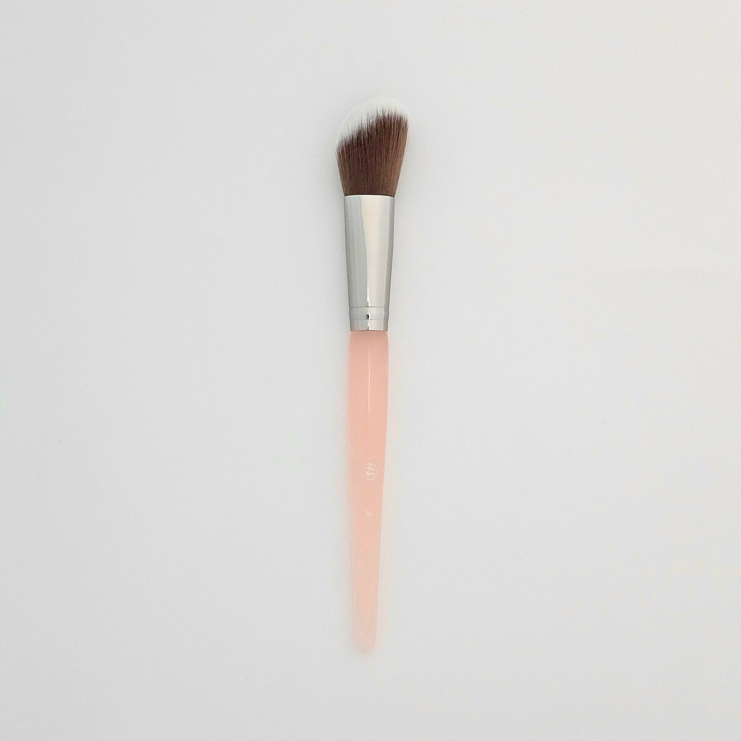 Bh Cosmetics Rose Quartz Angled Contour Brush - Precision Sculpting & Elegant Design - Lotshop.pk