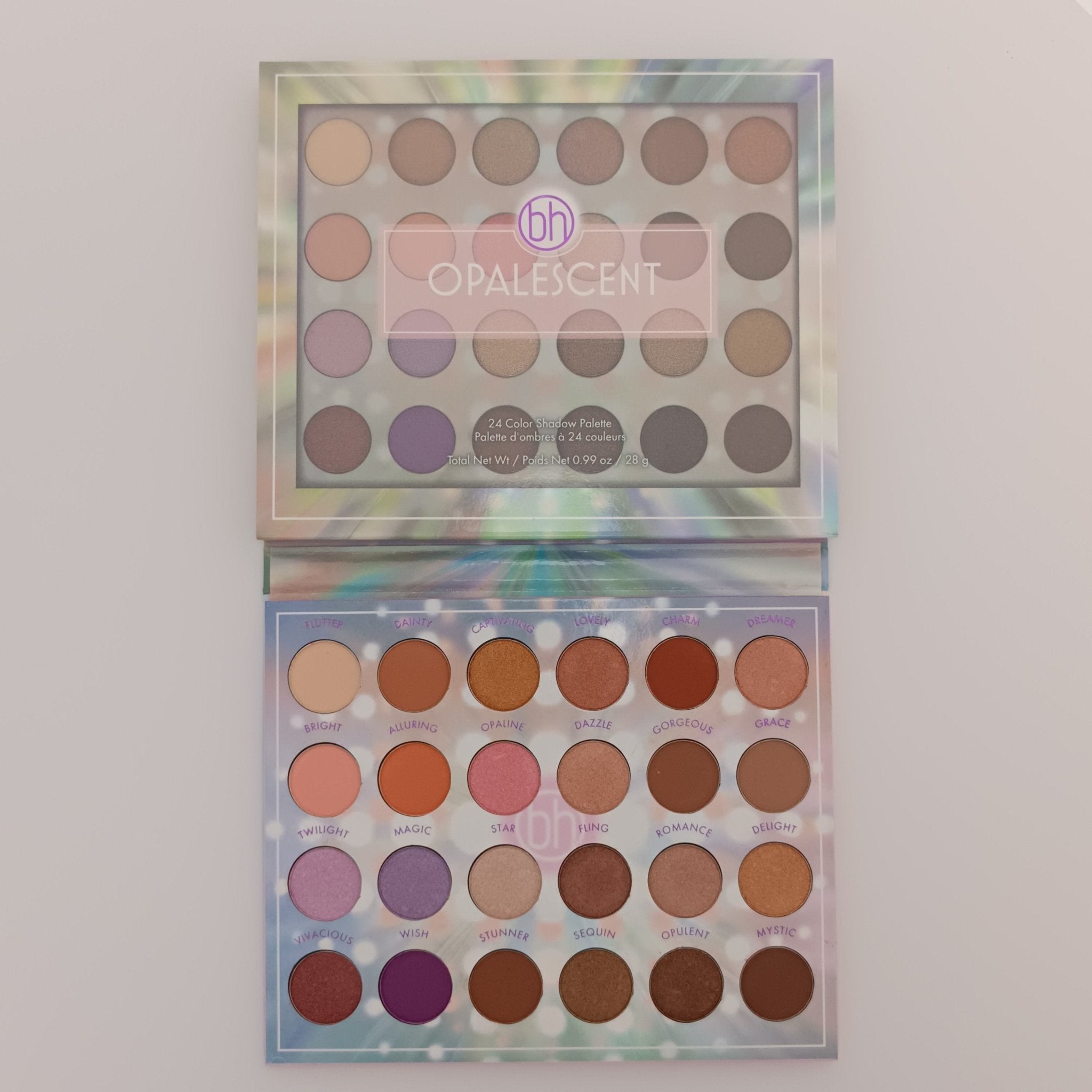 BH OPALESCENT - 24 COLOR SHADOW PALETTE - Lotshop.pk