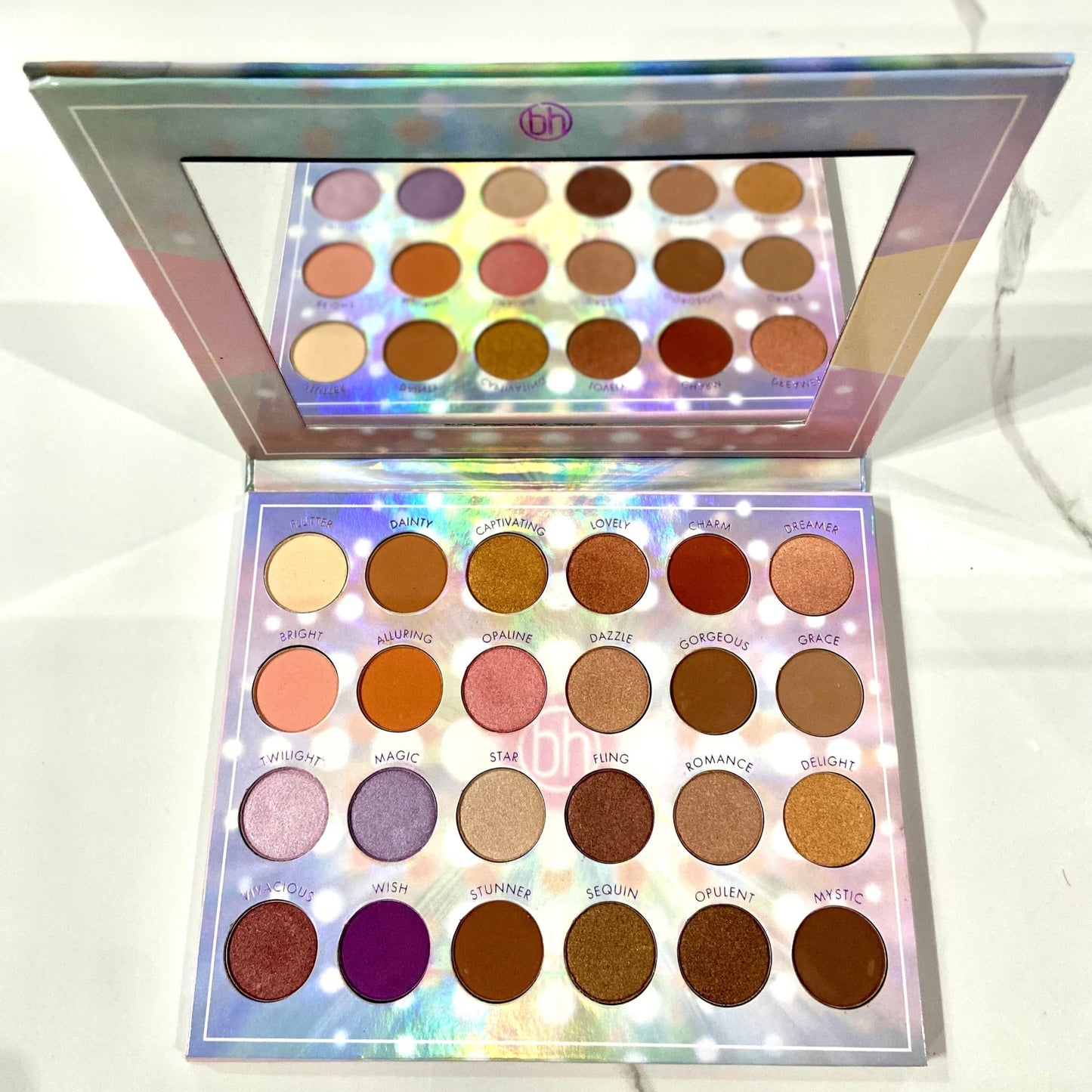 BH OPALESCENT - 24 COLOR SHADOW PALETTE Available at Lotshop.pk