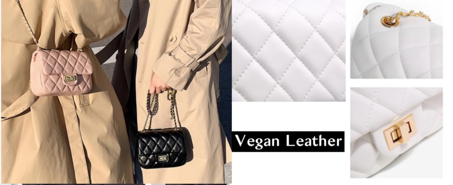 Black Quilted Heart Chain mini Shoulder Bag – Elegant Faux Leather Crossbody for Everyday Chic - Y - 140 - Lotshop.pk