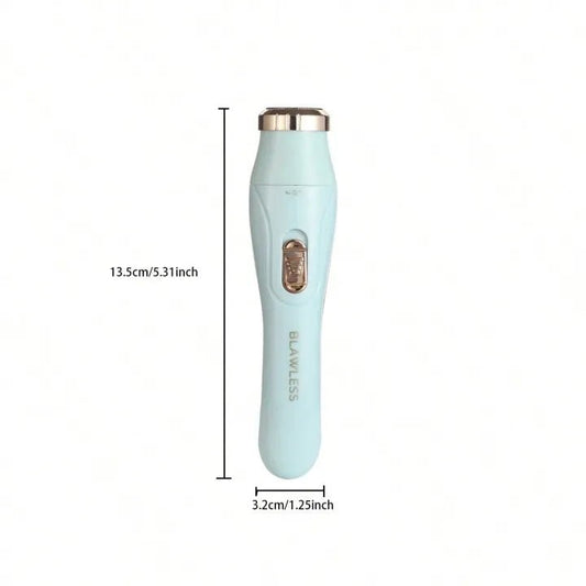 Blawless Rechargeable Women's Razor & Eyebrow Trimmer – Painless, Safe & Multi - Functional Grooming Tool - Lotshop.pk