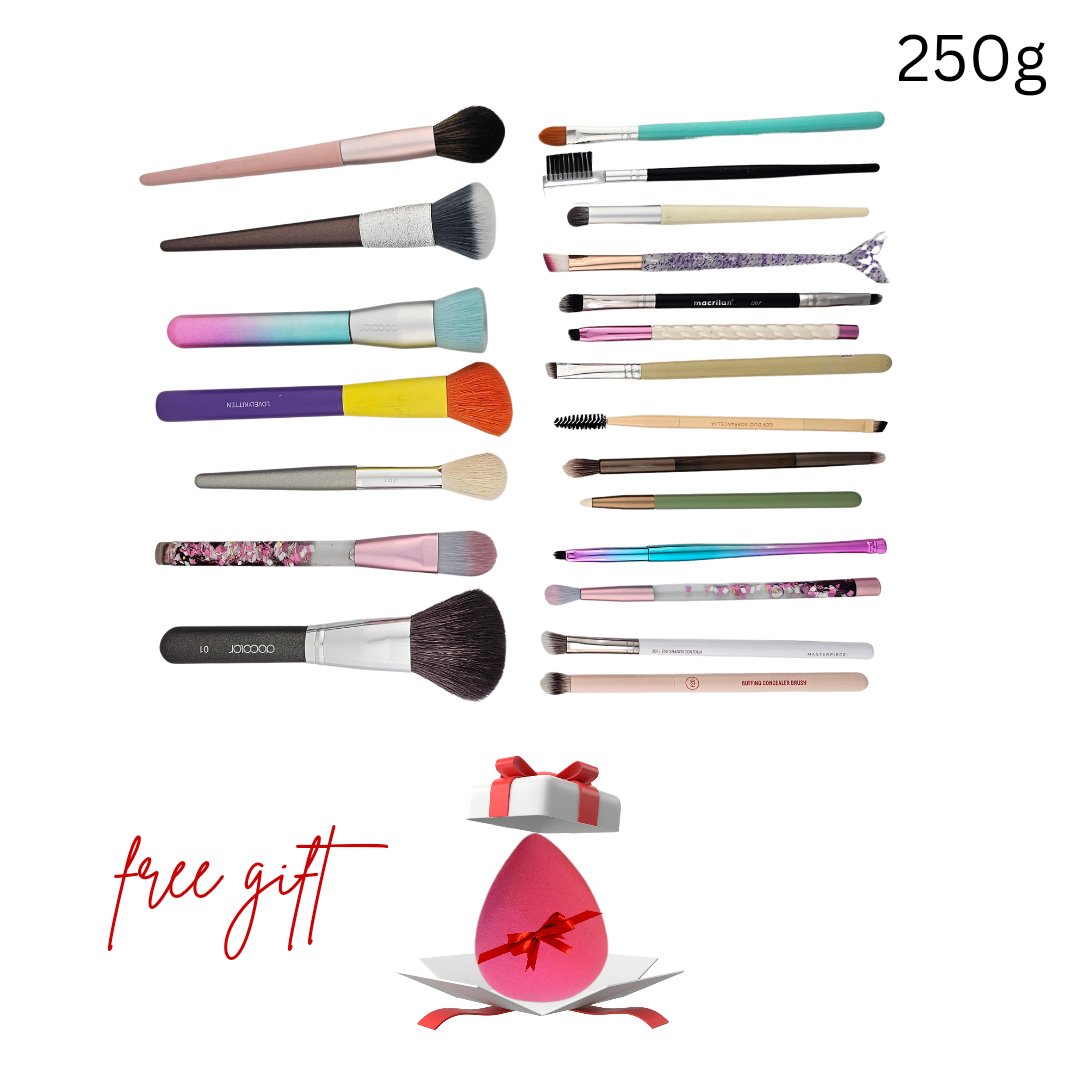 Branded Professional Makeup Brushes by Weight – Ultra - Soft, Available in KGs - Lotshop.pk