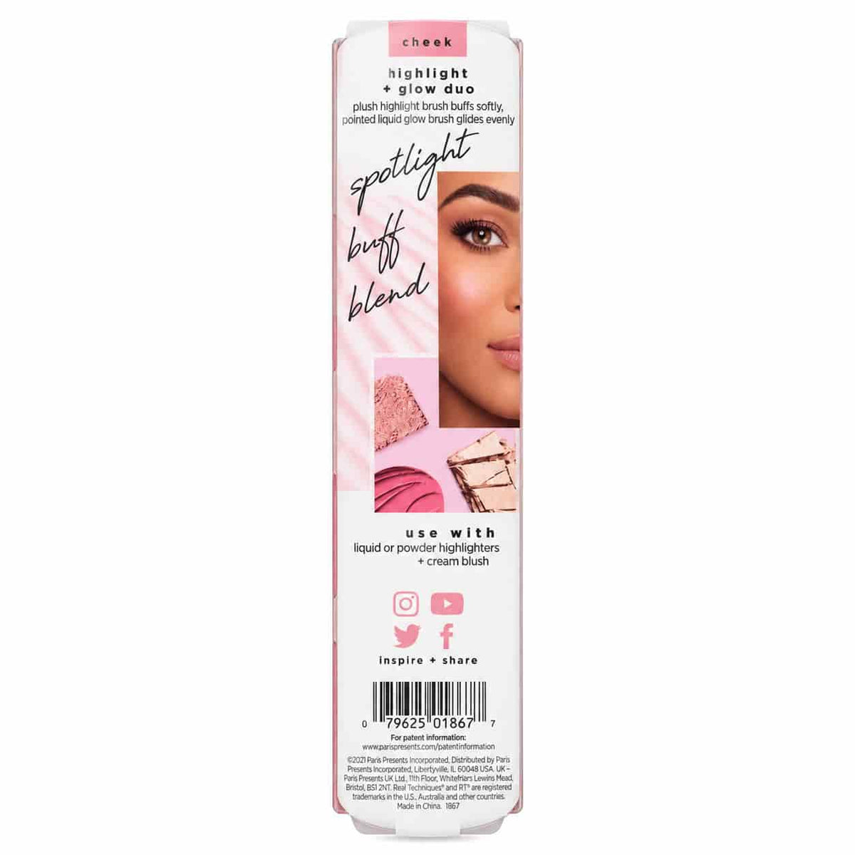 Buy Real Techniques Highlight + Glow Duo RT 413 & 414 price online in Pakistan