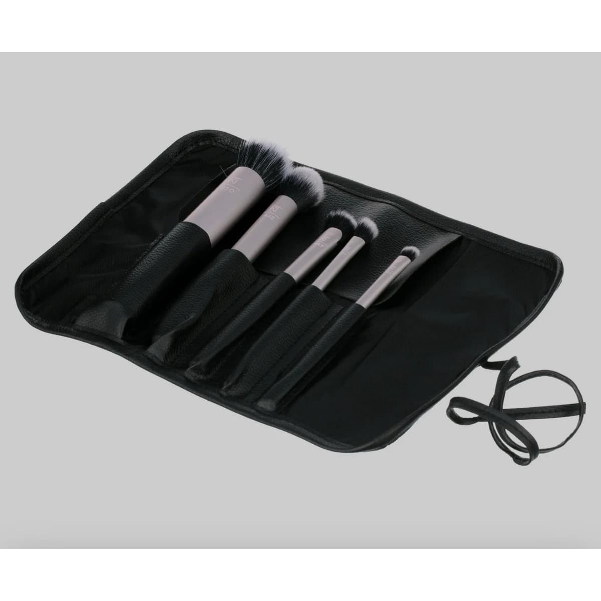 Buy Real Techniques Soft Radiance 7-piece makeup brush gift set with brush roll and cleansing gel price online in Pakistan
