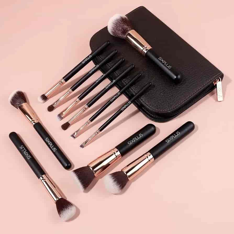Buy SIXPLUS 11-Piece Professional Makeup Brush Set with Pouch price online in Pakistan