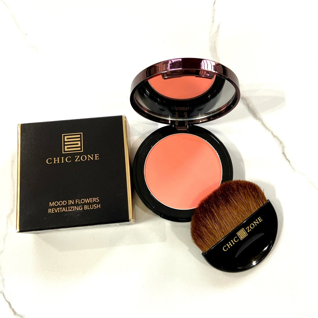 CHIC ZONE Mood in flowers Revitalizing Blush Available at Lotshop.pk