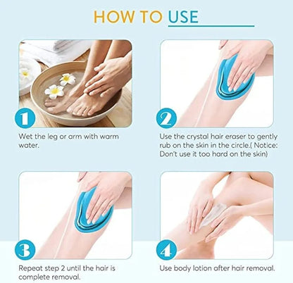 Crystal Hair Removal Tool | Effortless Hair Removal Solution | Lotshop.pk - Lotshop.pk