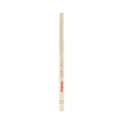 Dapop White Eyeliner Pencil – Long - Lasting, Smudge - Proof Eye Makeup - Lotshop.pk