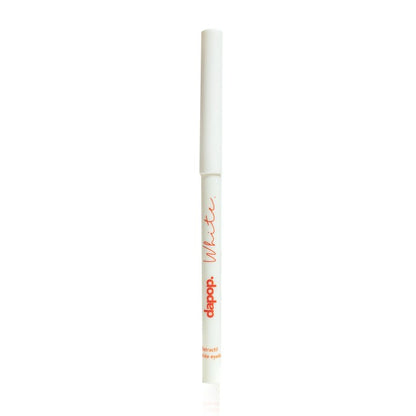 Dapop White Eyeliner Pencil – Long - Lasting, Smudge - Proof Eye Makeup - Lotshop.pk