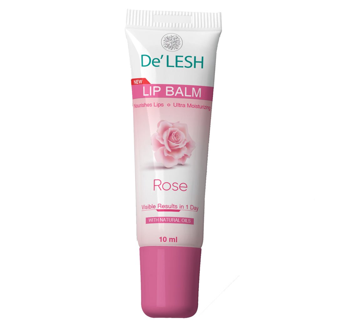 De'LESH Lip Balm - 6 Assorted Flavors | Ultra Moisturizing & Nourishing | 10ml - Lotshop.pk