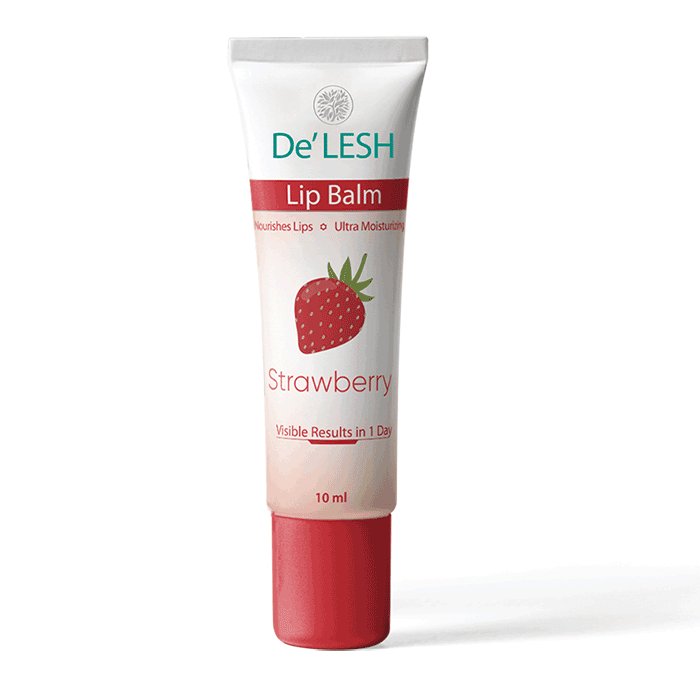 De'LESH Lip Balm - 6 Assorted Flavors | Ultra Moisturizing & Nourishing | 10ml - Lotshop.pk