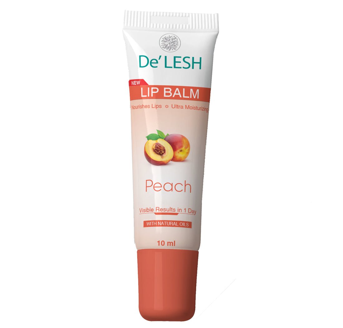 De'LESH Lip Balm - 6 Assorted Flavors | Ultra Moisturizing & Nourishing | 10ml - Lotshop.pk