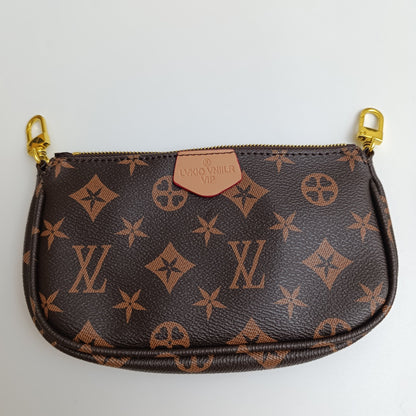 Designer - Inspired Monogram Multi - Pouch Bag Set – 1622 - Lotshop.pk