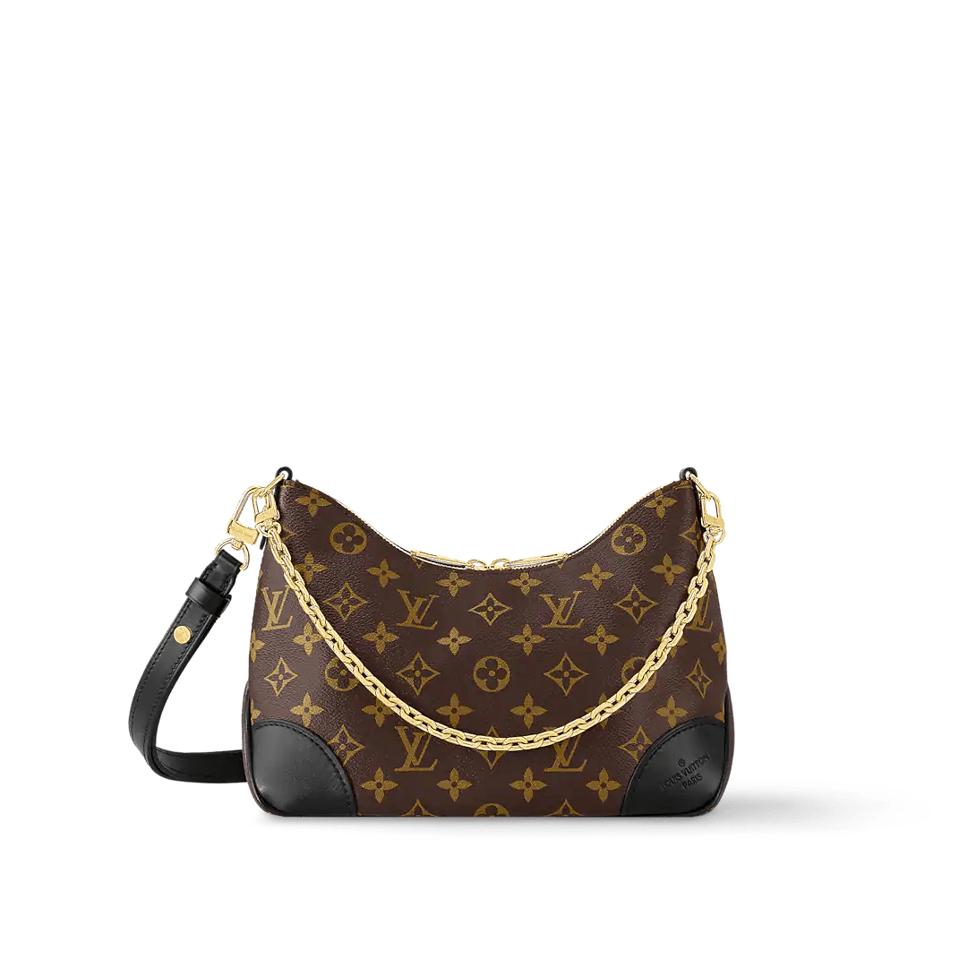 Designer - Inspired Monogram Shoulder Bag with Chain Strap – 1686 - Lotshop.pk