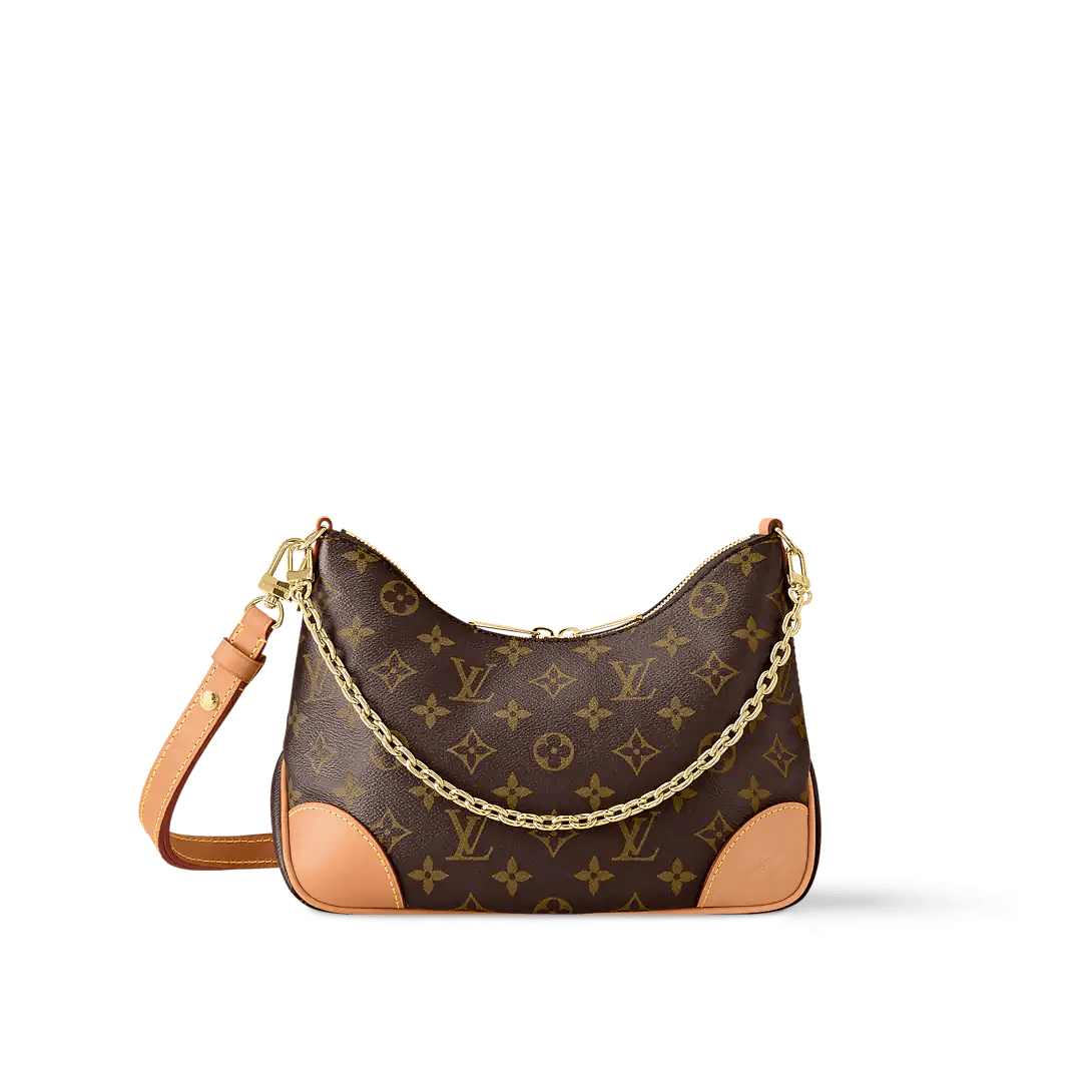 Designer - Inspired Monogram Shoulder Bag with Chain Strap – 1686 - Lotshop.pk
