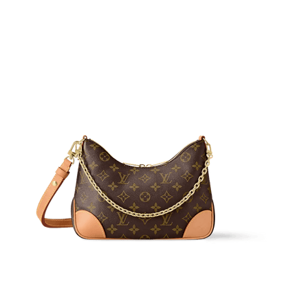 Designer - Inspired Monogram Shoulder Bag with Chain Strap – 1686 - Lotshop.pk